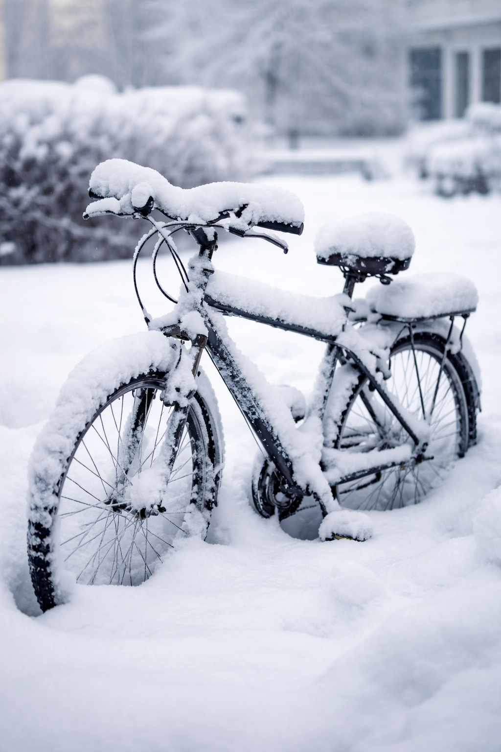 Dags att ställa undan cykeln för vintern